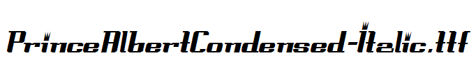 PrinceAlbertCondensed-Italic.ttf