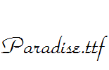 Paradise.ttf