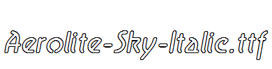 Aerolite-Sky-Italic.ttf