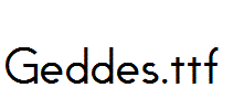 Geddes.ttf