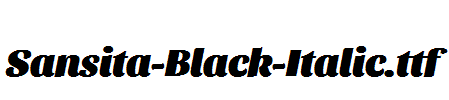 Sansita-Black-Italic.ttf