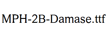 MPH-2B-Damase.ttf