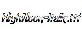 HighNoon-Italic.ttf