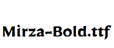 Mirza-Bold.ttf