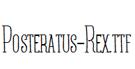 Posteratus-Rex.ttf