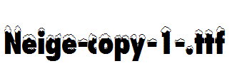 Neige-copy-1-.ttf