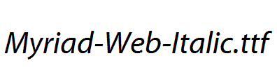 Myriad-Web-Italic.ttf