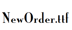 NewOrder.ttf