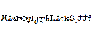 HieroglyphLicks.ttf