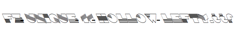 FZ-UNIQUE-11-HOLLOW-LEFTY.ttf