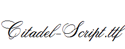 Citadel-Script.ttf