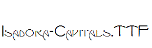 Isadora-Capitals.ttf