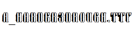 a_Harder3dRough.ttf