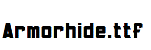 Armorhide.ttf