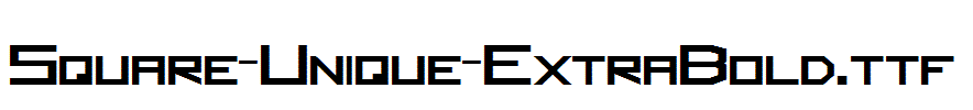 Square-Unique-ExtraBold.ttf