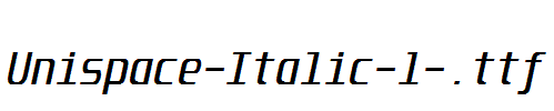 Unispace-Italic-1-.ttf