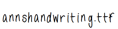 annshandwriting.ttf