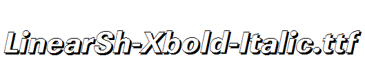 LinearSh-Xbold-Italic.ttf