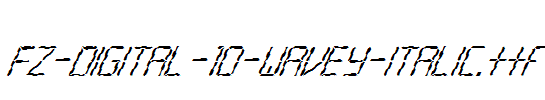 FZ-DIGITAL-10-WAVEY-ITALIC.ttf