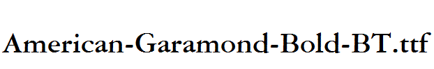 American-Garamond-Bold-BT.ttf