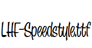 LHF-Speedstyle.ttf