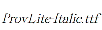 ProvLite-Italic.ttf