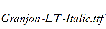 Granjon-LT-Italic.ttf