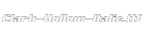 Clark-Hollow-Italic.ttf