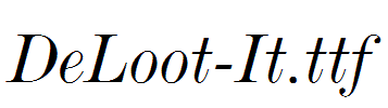 DeLoot-It.ttf