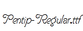 Pentip-Regular.ttf