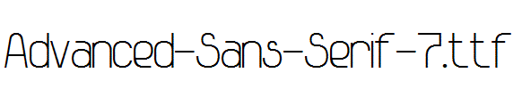 Advanced-Sans-Serif-7.ttf