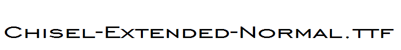 Chisel-Extended-Normal.ttf