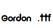 Gordon-.ttf