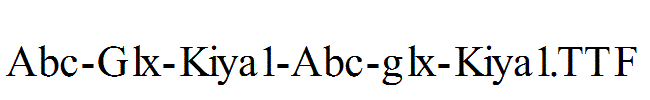 Abc-Glx-Kiya1-Abc-glx-Kiya1.ttf