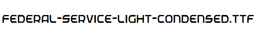 Federal-Service-Light-Condensed.ttf