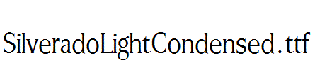 SilveradoLightCondensed.ttf