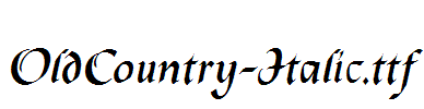 OldCountry-Italic.ttf