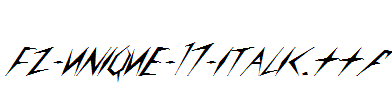 FZ-UNIQUE-17-ITALIC.ttf