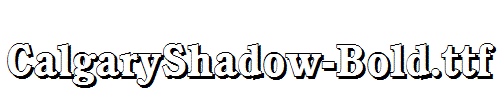 CalgaryShadow-Bold.ttf