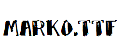 Marko.ttf