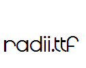 Radii.ttf