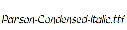 Parson-Condensed-Italic.ttf