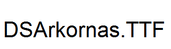 DSArkornas.ttf