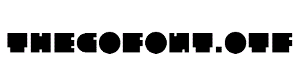 TheGoFont.otf