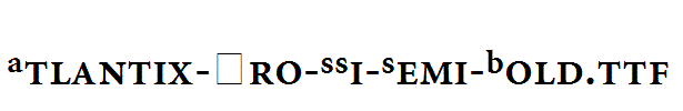 Atlantix-Pro-SSi-Semi-Bold.ttf