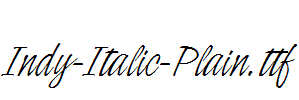 Indy-Italic-Plain.ttf