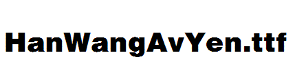 HanWangAvYen.ttf