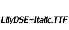 LilyDSE-Italic.ttf