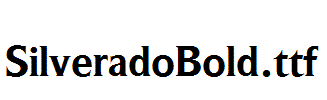 SilveradoBold.ttf