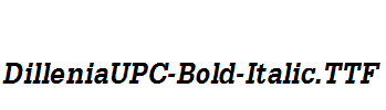 DilleniaUPC-Bold-Italic.ttf